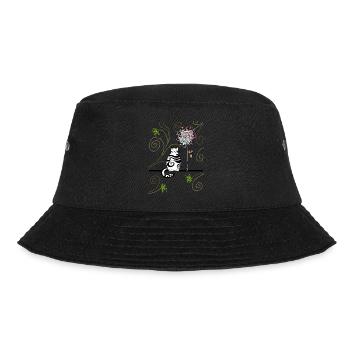 Cat - Bucket Hat - black - Front - Lela (165cm)