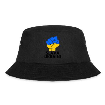 Ukraine - Bucket Hat - Schwarz - Vorne - Lela (165cm)