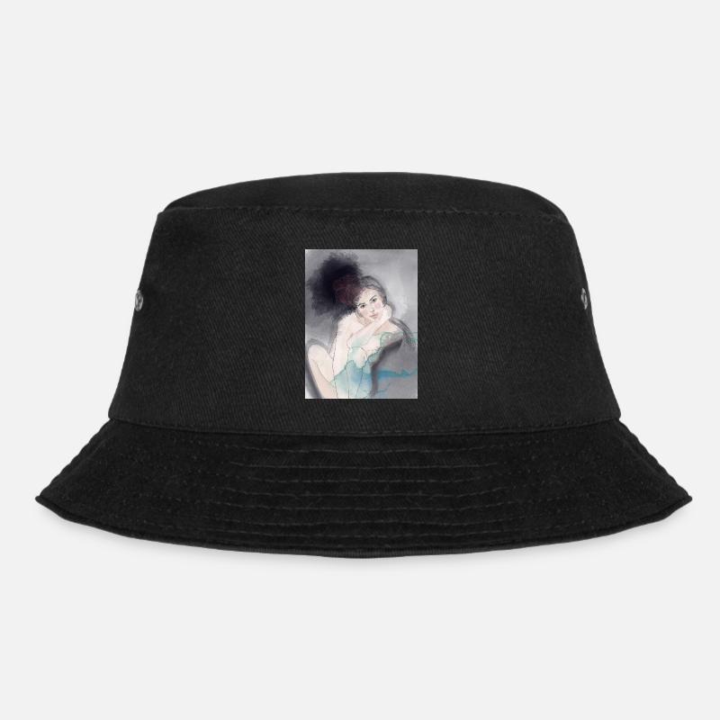 liebe dich selbst - Bucket Hat - Schwarz