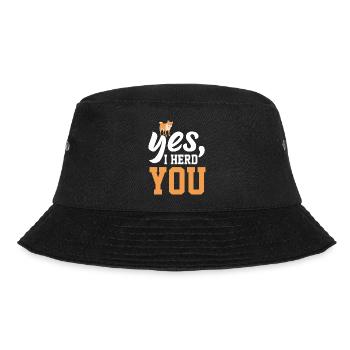 Dog 2 - Bucket Hat - Schwarz - Vorne - Lela (165cm)