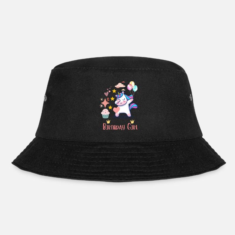 Geburtstagskind - Bucket Hat - Schwarz