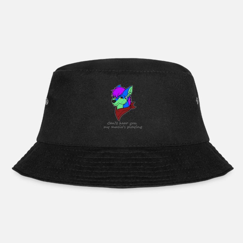 I can't hear you - Bucket Hat - black