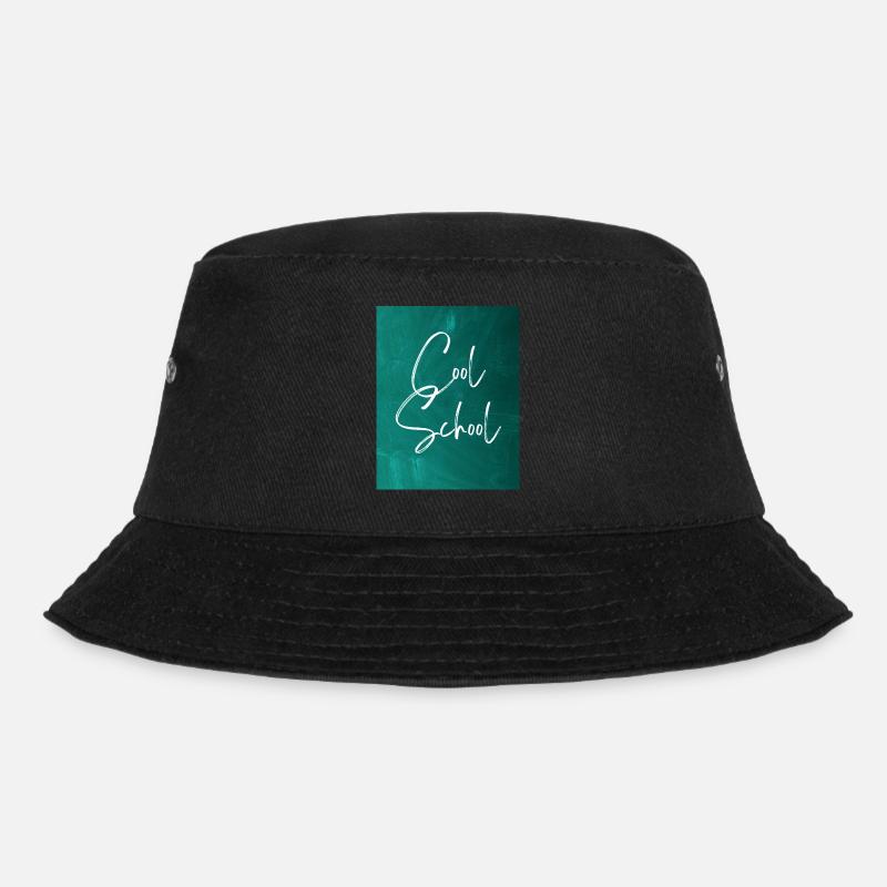 Cool School - Bucket Hat - Schwarz