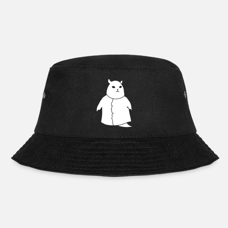 Tier in Geist Kostüm - Bucket Hat - Schwarz