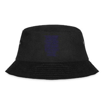 Das Schöne bewundern Das Wahre behüten - R Steiner - Bucket Hat - Schwarz - Vorne - Lela (165cm)