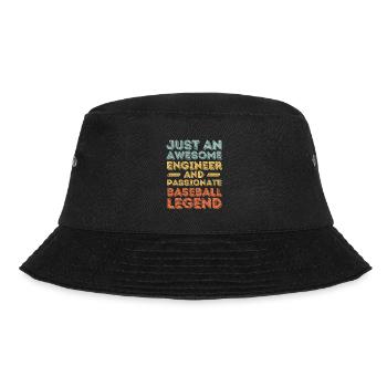 Engineer kendo retro - Bucket Hat - black - Front - Lela (165cm)