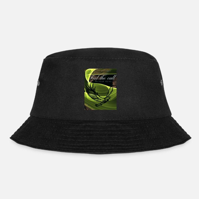 Feel the call Design - Bucket Hat - black