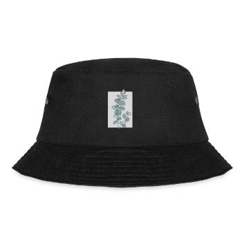 Pflanze - Bucket Hat - Schwarz - Vorne - Lela (165cm)