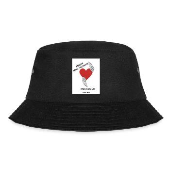 Happy Valentine's Day my Love - Bucket Hat - black - Front - Lela (165cm)