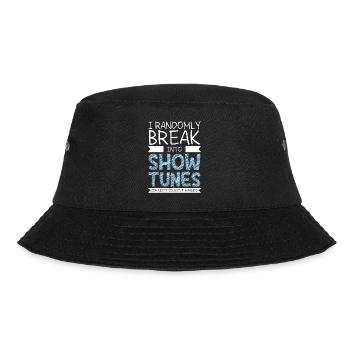 Theatre Drama Club - Bucket Hat - black - Front - Lela (165cm)