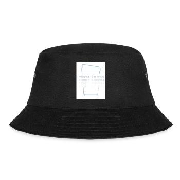 Insert Coffee Cup 2 LHBPHBBWT - Bucket Hat - Schwarz - Vorne - Lela (165cm)