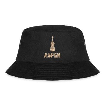 Cello Violin Viola Orchestra Aspen - Bucket Hat - black - Front - Lela (165cm)