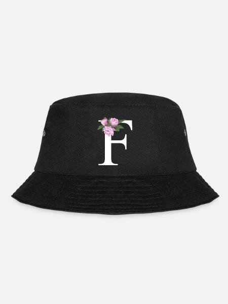 F - Bucket Hat - Schwarz