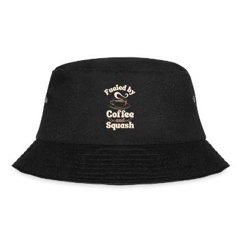 Squash Kafffee-Liebhaber - Bucket Hat - Schwarz - Vorne - Lela (165cm)