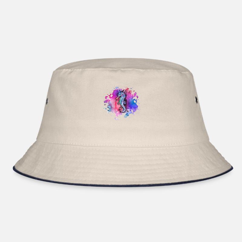 Seepferdchen-Tag des Ozeans Bucket Hat