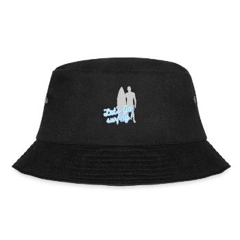 Let's go surfing - Bucket Hat - black - Front - Lela (165cm)
