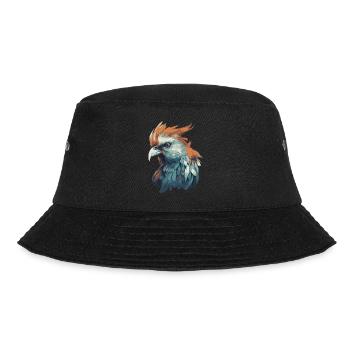 Bird - Bucket Hat - Schwarz - Vorne - Lela (165cm)