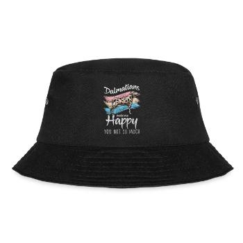 Dog breed paws points animal lover - Bucket Hat - black - Front - Lela (165cm)