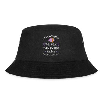Fish Ornamental fish - Bucket Hat - black - Front - Lela (165cm)