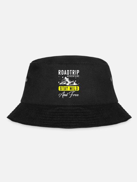 Urlaub Camping Trip - Bucket Hat - Schwarz