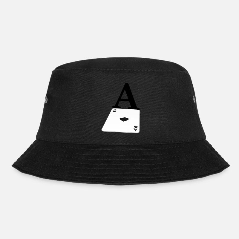 boardgame chess backgammon game night - Bucket Hat - Schwarz