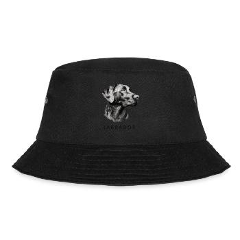 Labrador - Bucket Hat - Schwarz - Vorne - Lela (165cm)