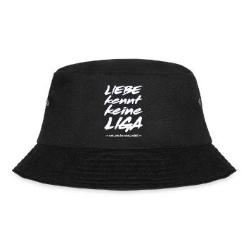 Liebe kennt keine Liga - Gelsenkirchen Ruhrpott - Bucket Hat - Schwarz - Vorne - Lela (165cm)