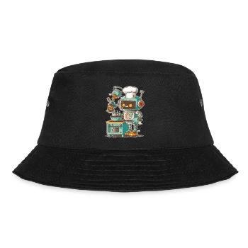 Mechanical Cook - Bucket Hat - black - Front - Lela (165cm)
