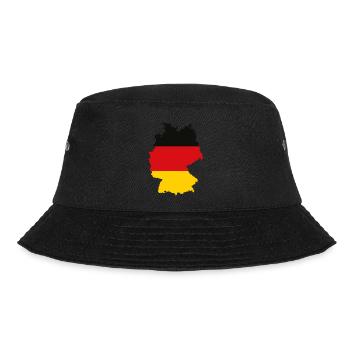 GERMANY map - Bucket Hat - Schwarz - Vorne - Lela (165cm)