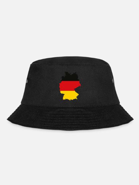 GERMANY map - Bucket Hat - Schwarz