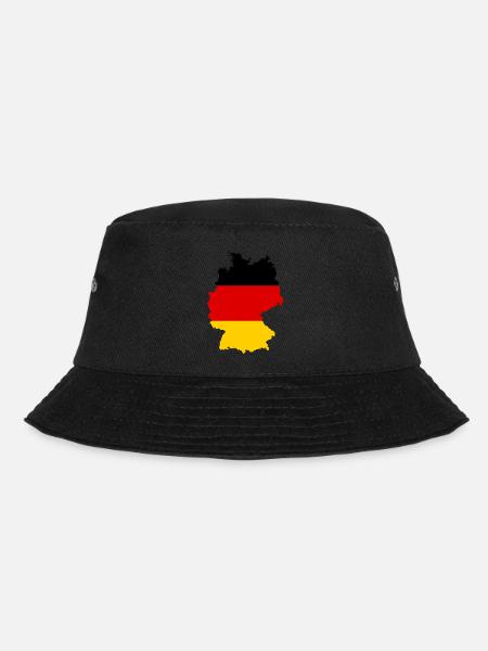 Deutschland - Bucket Hat - Schwarz