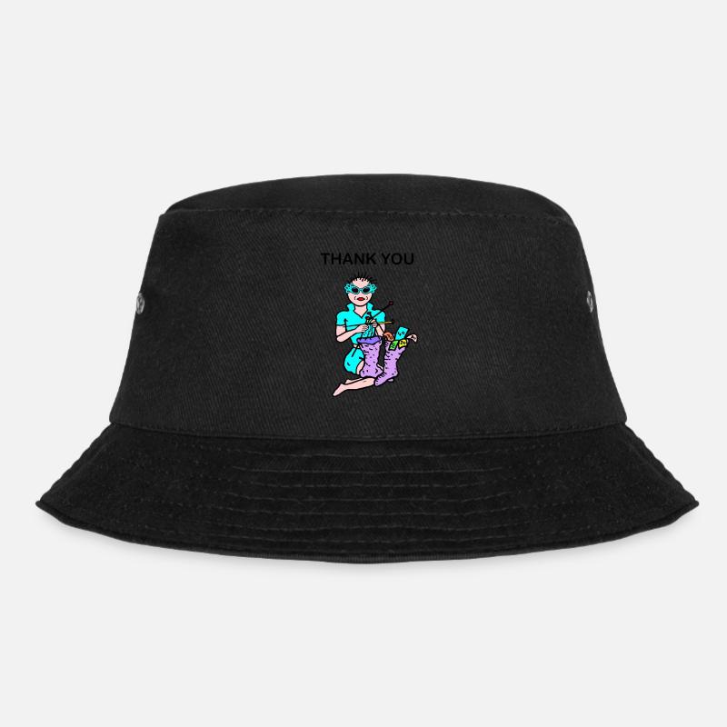 Geld - Bucket Hat - Schwarz