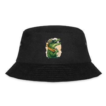 Croc Harmonicist - Bucket Hat - black - Front - Lela (165cm)