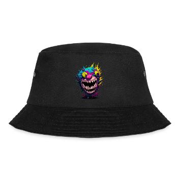 Bunter cooler Zombie - Bucket Hat - Schwarz - Vorne - Lela (165cm)