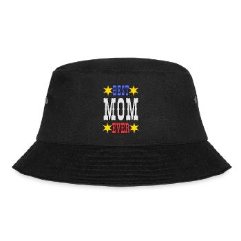 Best Mamma ever - best mom ever. - Bucket Hat - black - Front - Lela (165cm)