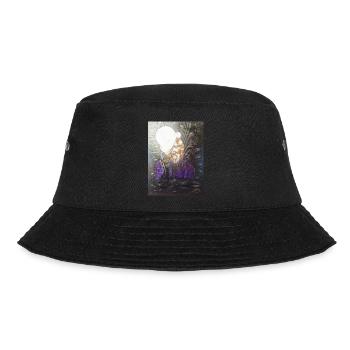 Grace Jones Smoke 2021 plus2 Mumzy Maria Uberstein - Bucket Hat - Schwarz - Vorne - Lela (165cm)