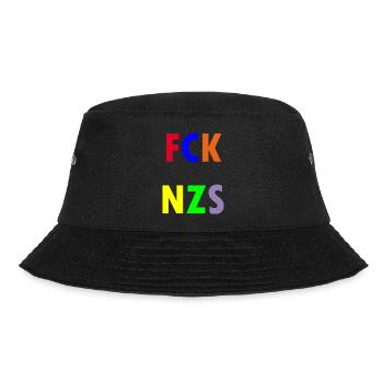 FCK NZS - Bucket Hat - black - Front - Lela (165cm)