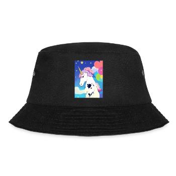Maman + Licorne enfant - Bob - noir - Devant - Lela (165cm)