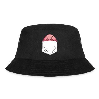 Blob fish - Bucket Hat - black - Front - Lela (165cm)