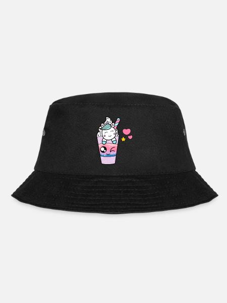LICORNE DANS UNE GLACE - Bob - noir