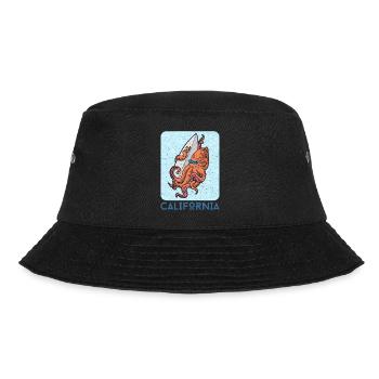 Ocean Octopus Octopus Water Sports Holiday Travel - Bucket Hat - black - Front - Lela (165cm)