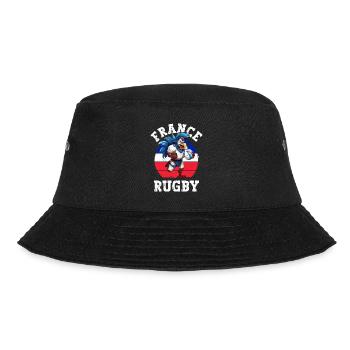 Coq Rugby Joueur de Ballon Fan - Bob - noir - Devant - Lela (165cm)