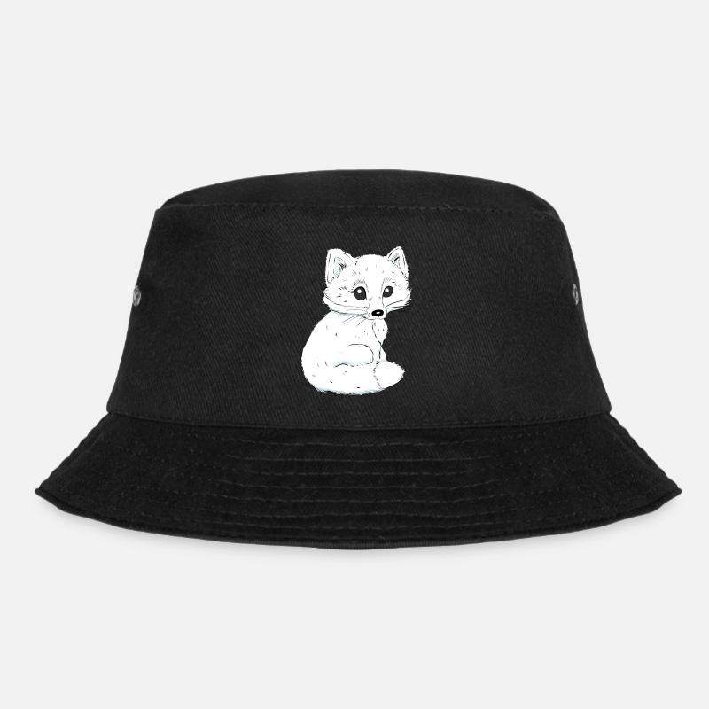 Fuchs - Bucket Hat - Schwarz