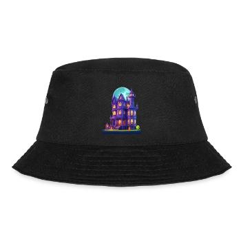 Spooky House - Bucket Hat - black - Front - Lela (165cm)