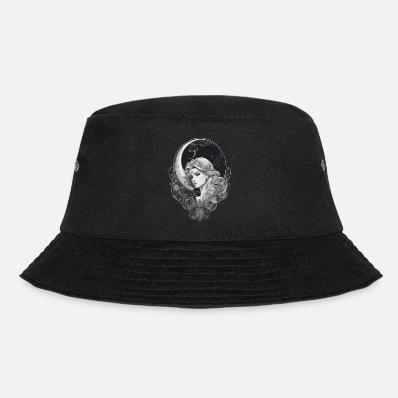Virgo Tarot Spirituality - Precise Wisdom - Bucket Hat - black