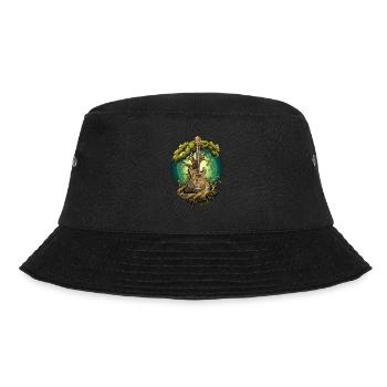 Tree Guitar Fusion Guitarist - Bucket Hat - black - Front - Lela (165cm)