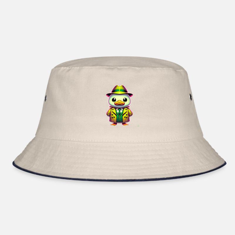 Mr.Detective Duck Bucket Hat