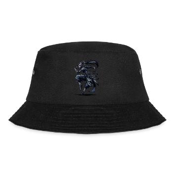 Charming Ninja Fighter I Ninja Girl I Ninja - Bucket Hat - black - Front - Lela (165cm)