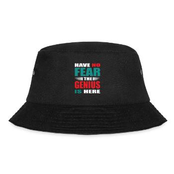 Have no Fear the Genie is here Outfit - Bucket Hat - Schwarz - Vorne - Lela (165cm)
