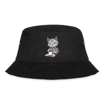 chat café - Bob - noir - Devant - Lela (165cm)